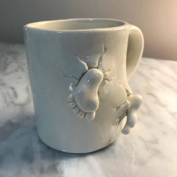 Vtg - KINKY FEET - Fitz & Floyd Mug - Picture 3 of 4